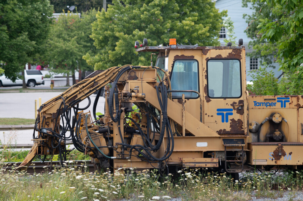 Machinery, taken with the Contax Zeiss 180mm f2.8 lens at f8.