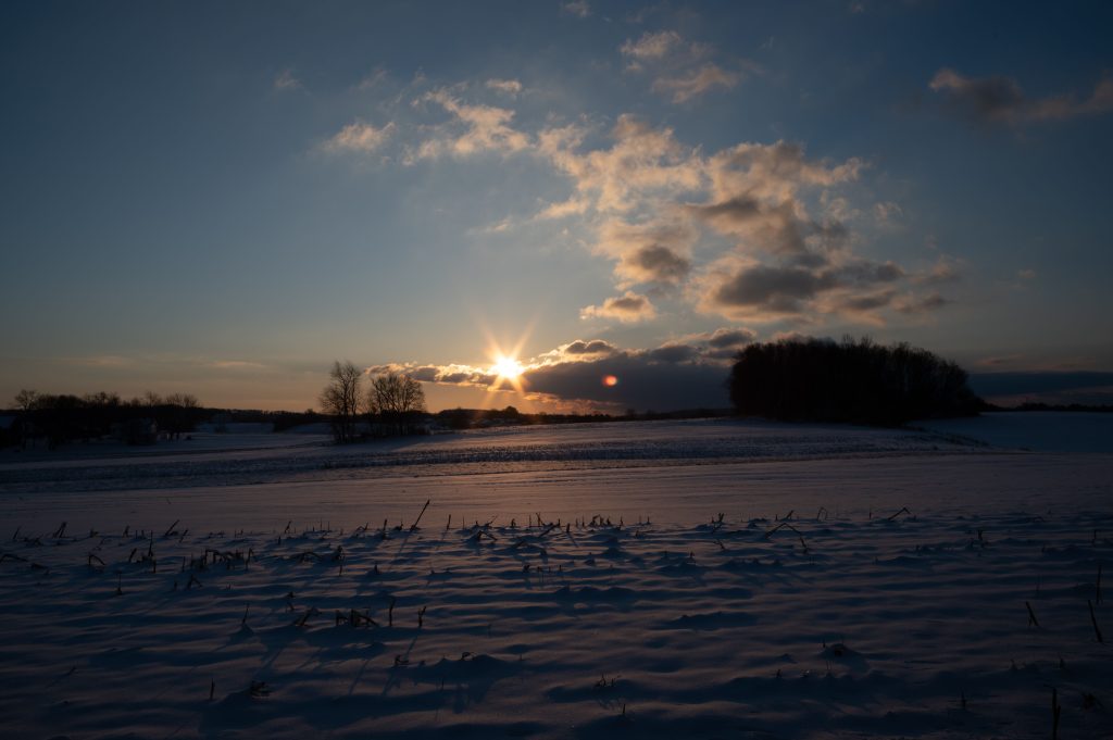 Lens flare of CONTAX Zeiss 28mm f2.8.